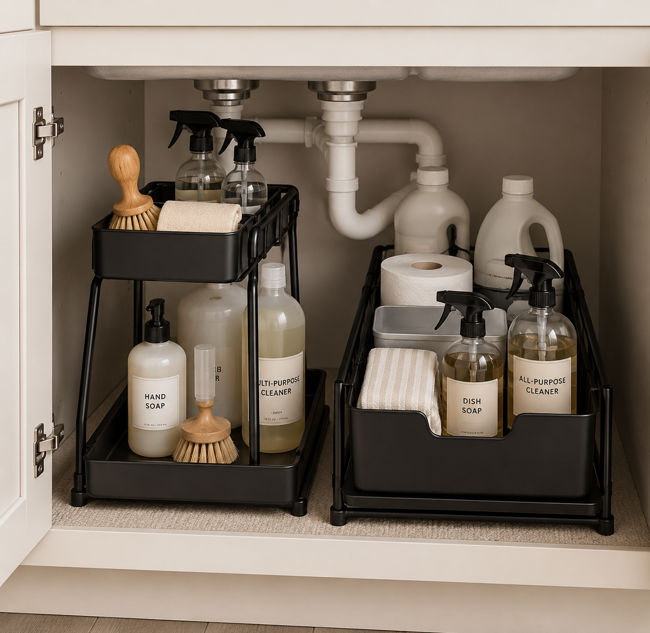 Under Sink Storage Organizers