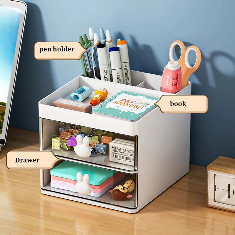 Multi-Drawer Desk Organizer