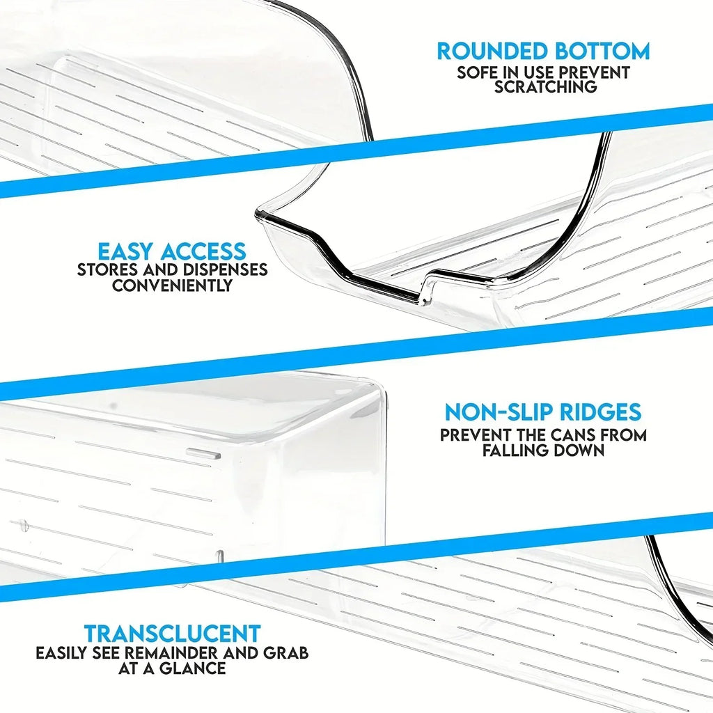 Refrigerator Soda Can Dispenser Rack