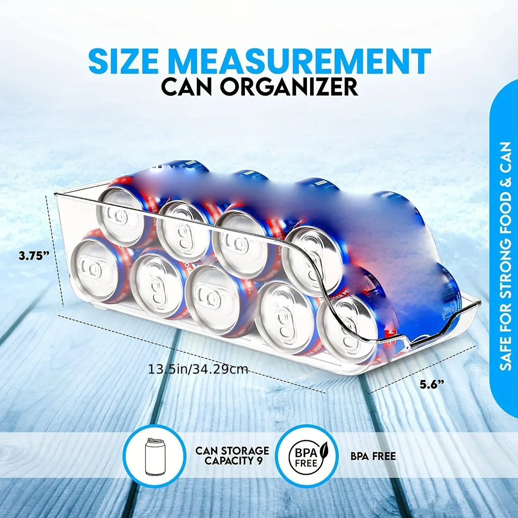 Refrigerator Soda Can Dispenser Rack