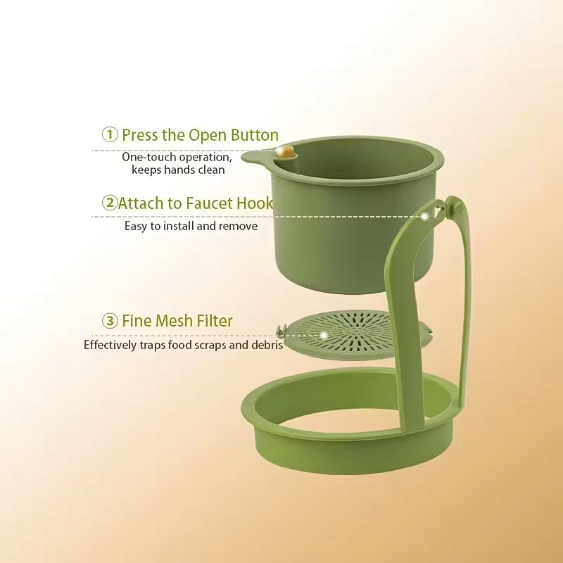 Kitchen Sink Food Strainer Basket
