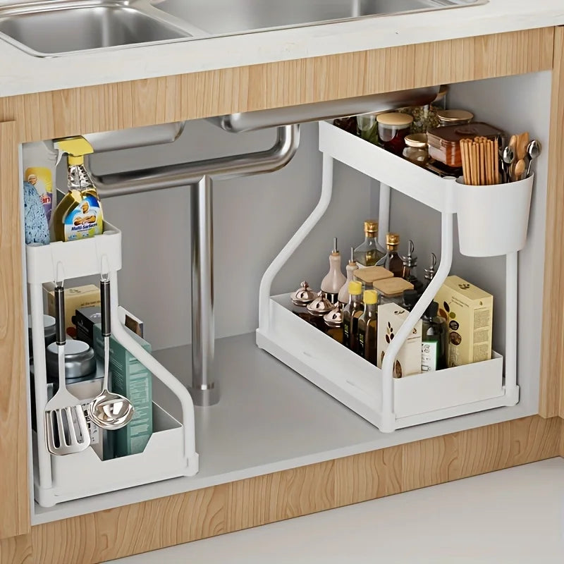 2-Tier Under Sink Storage Organizer
