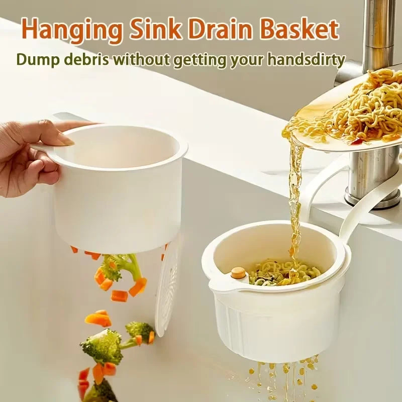 Kitchen Sink Food Strainer Basket
