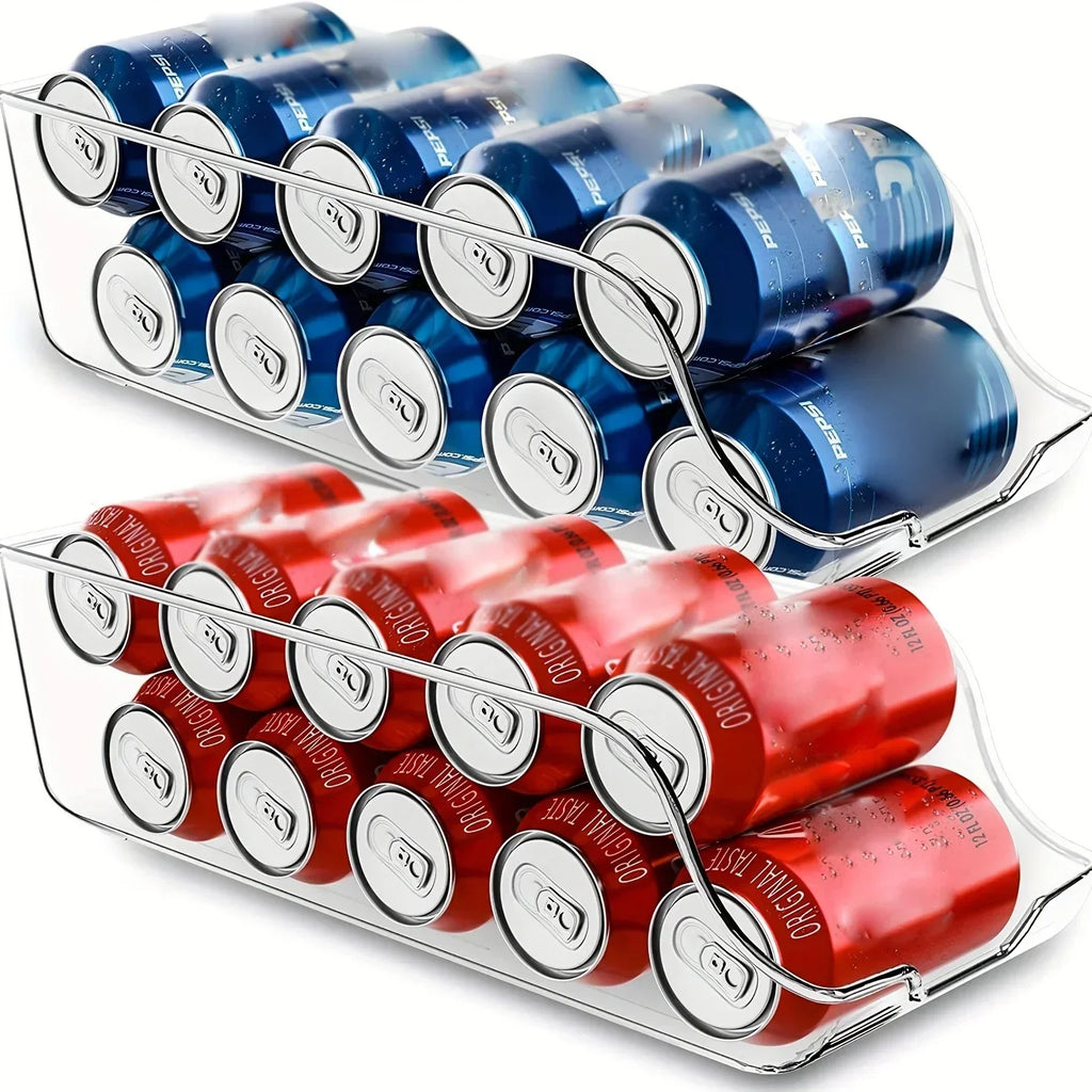 Refrigerator Soda Can Dispenser Rack