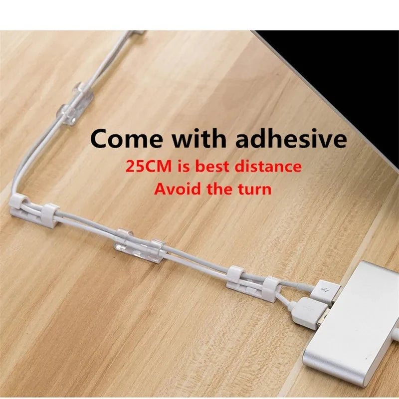 Cable Management Clips (20-Pack)