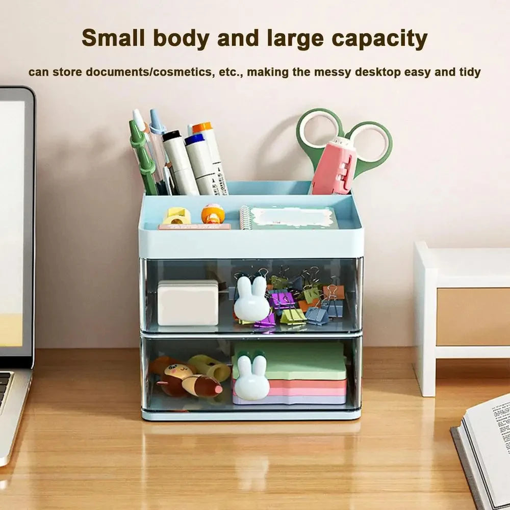 Multi-Drawer Desk Organizer