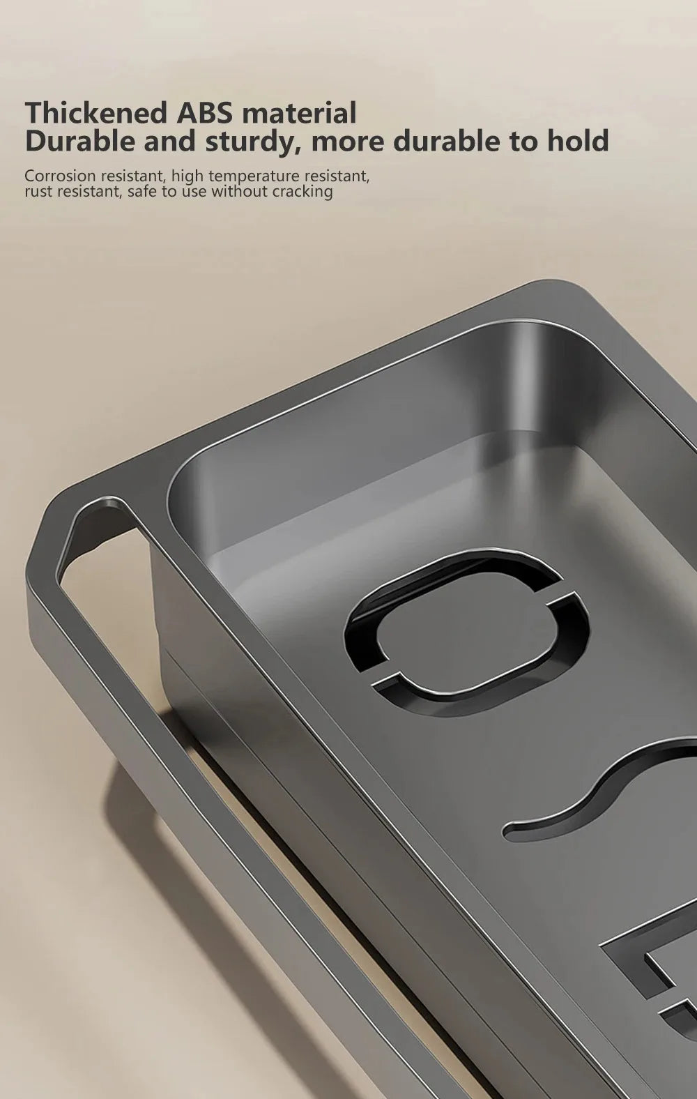 Sink Caddy Organizer with Drain Tray