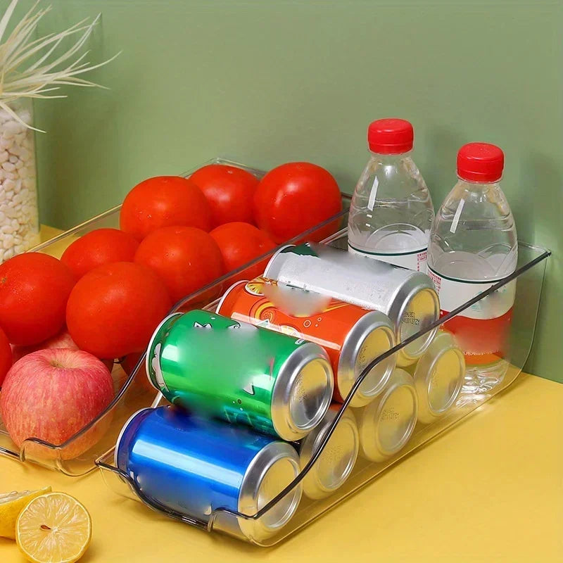 Refrigerator Soda Can Dispenser Rack