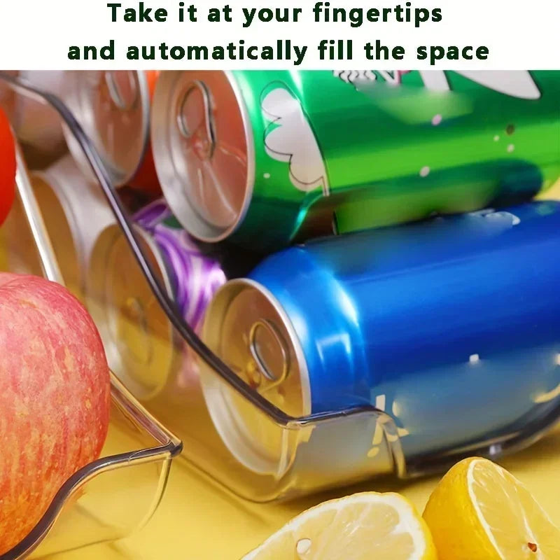 Refrigerator Soda Can Dispenser Rack