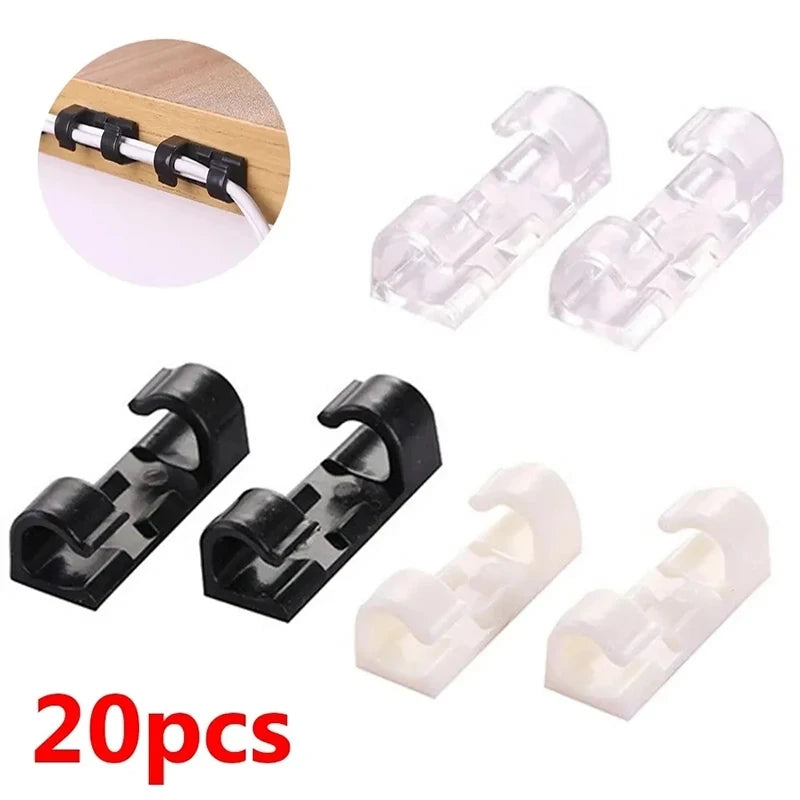 Cable Management Clips (20-Pack)